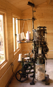 Circular Sock Knitting Machine, Griffith Mini Mill, Sudbury, Derbyshire