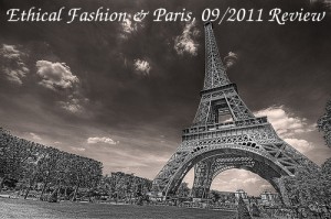 Ethical Fashion Paris Sept 2011