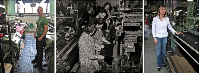 Weaving at Stephen Walters & Sons Ltd.