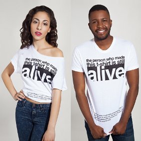 LowRes Alive T-Shirt