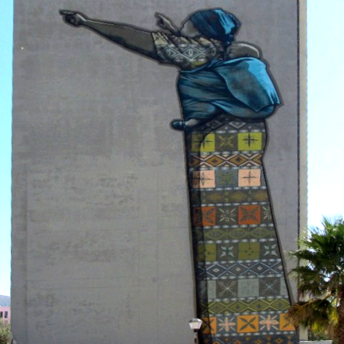 Cape Town Dancing Woman Mural