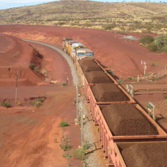 Brockman 4 Iron ore Mine train