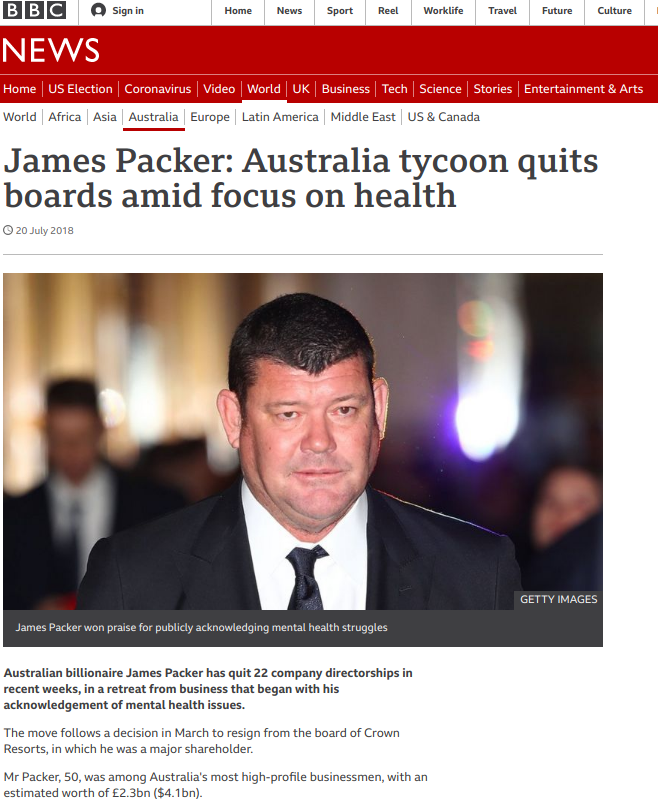 James Packer News