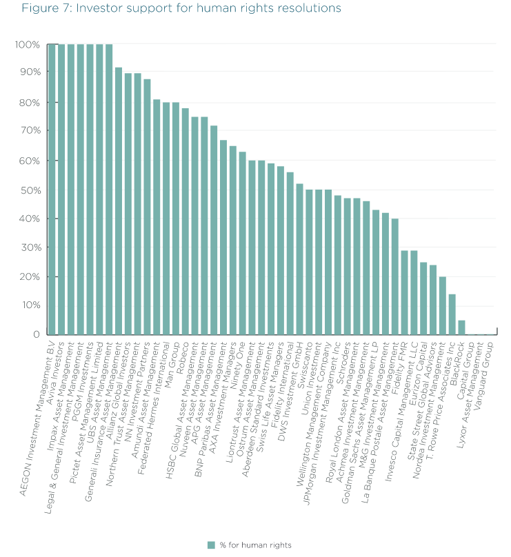Asset Managers - Human Rights
