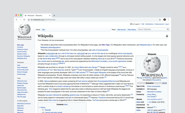 Wikipedia Information